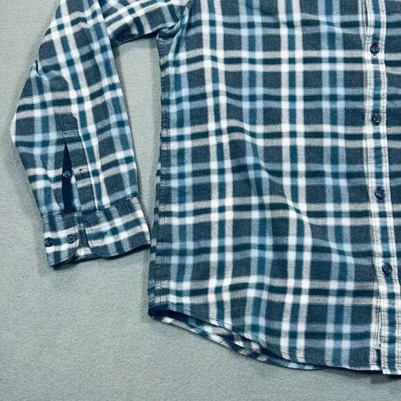 Original Penguin by Musingwear Men's Large‎ Plaid Long Sleeve Button Down Shirt - Picture 8 of 16